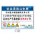 江阴企业安全承诺公告牌提知警示标志公司车间生产工厂消防 蓝色C款 80x50cm