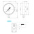 BLD布莱迪电阻远传压力表变频器供水YTZ150北京自动化 0-2.5mpa   YTZ-150