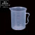 加厚塑料量杯带柄烧杯250-5000ml 带刻度的塑料透明量杯 3000ml