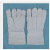 长款分指型防火隔热耐高温并指石棉材质透气通用劳保常规手套AA 五指石棉手套(34厘米) 均码