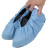 ERIKOLE布鞋套加厚防滑底鞋套可反复洗实验室医院车间10双装鞋套：蓝色（ 鞋套：白色(5双价) 均码