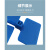 联嘉 标签自锁式尼龙扎带 捆扎带 理线带 束线带 蓝色 4×150mm 实际宽3.6mm 1包（250条）