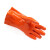 东亚  828 耐酸耐油浸塑手套 防油酸碱 加厚耐磨 防滑防水劳保手套 10副/包