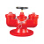 柳成 多功能水泵接合器 球墨铸铁多功能铜扣 地下消防水泵接合器 SQD150-1.6