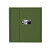 松氏  电子保密柜文件柜档案柜保险柜双保险密码柜单节军绿色国保指纹锁（带斗）