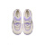 正咖小众休闲厚底增高溶解鞋女设计复古2023秋季新款麻绳松糕板鞋 紫色 38