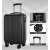 卡拉羊新款行李箱网红同款旅行箱男女通用20寸超大容量加厚拉链万向轮拉 20寸包角银色