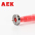 美国AEK/艾翌克 606-ZZ 微型深沟球轴承 钢盖密封 【6*17*6】