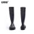 安赛瑞 高筒雨鞋（44码）黑色 PVC塑胶雨鞋雨靴 户外防水防滑雨靴 抗洪抢险雨鞋 13816