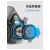 HKFZ3M6200防毒面具喷漆专用工业防尘自吸式工厂车间防酸性气体面罩 75026006七件套