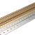 1一米长零地排黄铜镀锡支持定做铜条铜排接线端子接地线柜汇流排 3*15 一米长