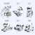麋鹿星球童玩具男孩智能机器狗儿童玩具1-3岁玩具3-6-8-12岁生日礼物 1代白色【可编程+智能跟随+触摸互动】 单电版