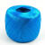 定制适用料塑料打包绳捆扎绳彩色捆绑带PP撕裂膜包装尼龙彩球绳扎 蓝色 6卷