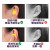 降噪可塑形消音耳塞工厂耳罩防耳套学生噪音打呼噜睡觉防护耳塞 塑形柠檬黄 M