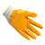 SAFEMAN君御  Y7091-9 轻型丁腈涂层防护手套*12副 黄色 均码