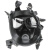 普达面罩防护面具放毒生化部队防毒气防尘化工活性炭工业口罩油漆喷漆 4003全面罩+4号金属小罐