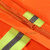 分体雨衣雨裤套装防暴雨橙色环卫雨衣摩托车成人骑行路政加厚雨衣工业品 zx蓝格橙套装网格内衬 带面罩 XL