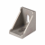 迪凡工业角码直角90度固定件角铝铝型材配件4040铝合金框架连接件角件 2028角件(单只)