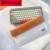 梦黛侠键盘防尘收纳袋 适用于洛斐1%蓝牙机械罗技k380键盘包收纳包皮革 罗技k380黄色