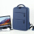 小米（MI）2024新款学生电脑书包背包双肩包定制印logo男士旅行包17吋礼品 黑色15.6寸 单拉普通款LT