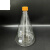 玻璃三角瓶耐高温加热刻度微波炉黄盖密封螺口锥形瓶 5000ml