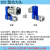 腾锟  2号BT30型防水结构型钻磨镗铣电机组合高精度动力头主轴头 蓝色普通BT30+3000W电机 