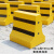 维诺亚防撞墙模具隔离墩道路水泥混凝土隔离带防撞墩防护栏塑料模具模板 50*50*35
