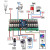 RS485通讯继电器模块24V开关量输出模支持Modbus协议带地址定制 4路RS485+232串口通讯输出 16A DC24V x 一开一闭