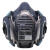 重松日本TW08SFII防尘防毒面罩喷漆农药煤矿装修化工自带传声器 面具主体中+X3