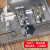 切割机云石机手提锯底板多功能木工裁板  改装定位架装修工具 裁板神器不锈钢长款(7寸)