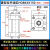 高压重型液压拉杆模具油缸HOB40506380100FA抽芯MOB带磁双作 HOB63*150