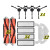 适配小米米家集尘扫拖机器人配件耗材主刷滚刷边刷过滤网抹布尘袋 套餐B