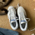 阿迪达斯 （adidas）NEO hoops 2.0男款蓝色三条纹运动休闲低帮板鞋GZ7967 GZ7967 41