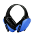 霍尼韦尔R024头戴式隔音耳罩专业降噪音睡眠睡觉学习耳机工作装修静音耳罩 墨蓝 