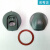 TLXT6800配件橡胶头带口鼻罩密封圈 防毒防尘面罩配件 PC面屏