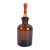 沸耐笙 SY-1147 实验室玻璃滴管试剂瓶 普料棕色30ml 1个