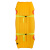 铸固 救援担架 水上急救大浮力单人充气式水陆便携两用救援担架 脚踏款（黄色）