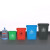 优易固（YOUYIGU）户外摇盖垃圾桶 大号商用环卫垃圾桶带盖小区办公分类垃圾箱塑料翻盖垃圾桶20升其他垃圾