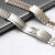 适用帝驼王子公主系列男女表链不锈钢帝陀Tudor手表带配件 银色 20mm