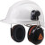 代尔塔103014隔音防噪音工业安全帽耳罩打鼓射击工厂工地学习睡觉睡眠休息 （不含安全帽）