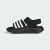 阿迪达斯（adidas）童鞋24夏季儿童凉鞋男童女童露脚趾速干缓震运动沙滩鞋HP5832黑