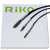 RIKO瑞科光纤探头FRS-310 FRS-410 FT-610 M3M4M6 漫反对射传感器 F FT-610 M6对射1米