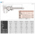 三丰(Mitutoyo)带表卡尺 505-732/0-150mm/0.01mm银色外壳 代表游标卡尺 高精度卡尺 日本原装进口