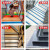 XMSJPVC楼梯防滑条塑胶台阶瓷砖防滑贴室外斜坡贴条自粘踏步止防滑垫 红色/1米 带自粘胶 3厘米宽
