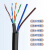 室外4+2芯8芯监控网线带电源一体线网络综合线复合线二合一300米m 4芯0.5铜+2芯0.75铜电线 100m