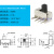 拨动开关单双排直插小微型电源4脚按键滑动3档位6波动按钮波段2档 (20个)SS12F23 3脚2档 侧插 卧
