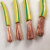 黄绿双色接地线BVR10/16/25/35/50平方双色接地线多股软铜芯电线 BVR16平方黑色90米