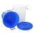 箱大王 Xlj-02 大号加厚塑料圆桶 圆形收纳桶 酒店厨房大容量水桶 蓝色无盖60L
