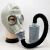 谋福（CNMF）橡胶防毒全面具 喷漆化工装修甲醛防护口罩 导气管皮面罩滤毒罐子（4号罐单独罐）