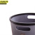 京洲实邦 小号颜色随机 简约手提垃圾桶卫生间厨房塑料垃圾桶办公室纸篓JZSB-1017